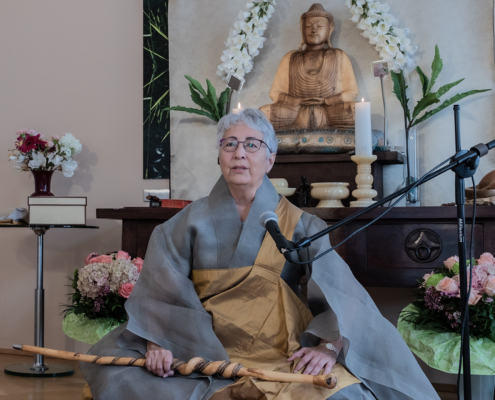 Transmission Ceremony: Hyon Ja SSN Kwan um Zen School Europe/Zen Centre Vienna Zen Centre Vienna, Sept 26, 2020