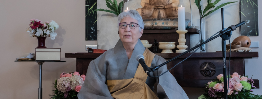 Transmission Ceremony: Hyon Ja SSN Kwan um Zen School Europe/Zen Centre Vienna Zen Centre Vienna, Sept 26, 2020