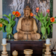 Altar. Kwan um Zen School Europe/ Zen Center Vienna. Foto: @ Jan Sendzimir 2015.