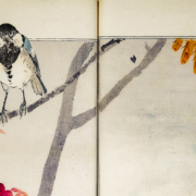 Watanabe Seitei: ​​Picture Album of Birds and Flowers (detail).